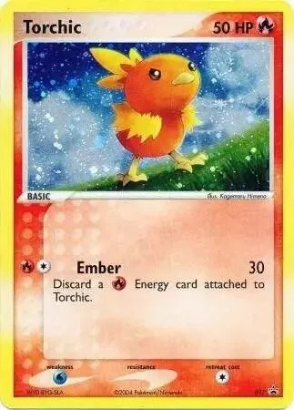 Torchic - 017 EX Deck Tin #017 Holofoil Pokémon card from Nintendo Promos