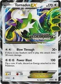 Tornadus EX - BW96 Prerelease #BW96 Holofoil Pokémon card from Black and White Promos