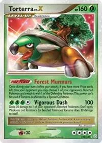 Torterra LV.X #122/130 Holofoil Pokémon card from Diamond and Pearl