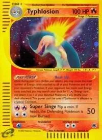 Typhlosion 28 #028/165 Holofoil Pokémon card from Expedition