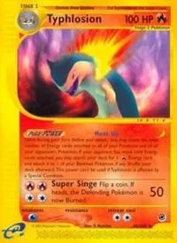 Typhlosion 65 #065/165 Pokémon card from Expedition