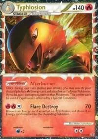 Typhlosion Prime #HGSS09 Holofoil Pokémon card from HGSS Promos