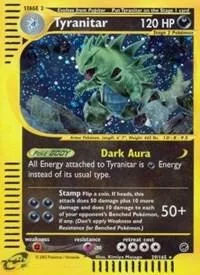 Tyranitar 29 #029/165 Reverse Holofoil Pokémon card from Expedition