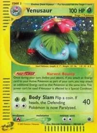 Venusaur 30 #030/165 Holofoil Pokémon card from Expedition