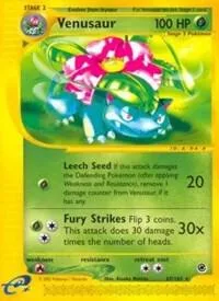 Venusaur 67 #067/165 Reverse Holofoil Pokémon card from Expedition