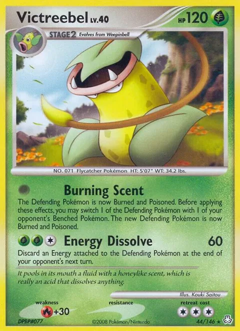 Victreebel #44/146 Pokémon card from Legends Awakened