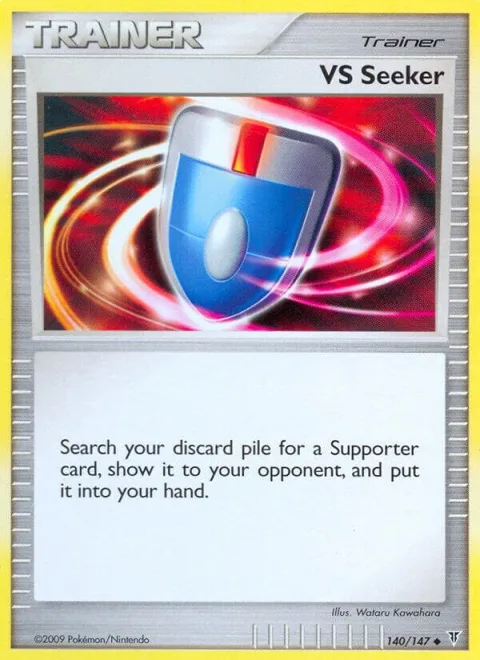 VS Seeker #140 Pokémon card from Supreme Victors