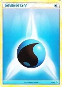 Water Energy #16 #16/30 Pokémon card from HGSS Trainer Kit: Gyarados & Raichu