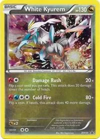 White Kyurem #BW59 Holofoil Pokémon card from Black and White Promos