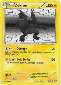 Zekrom #BW005 Holofoil Pokémon card from Black and White Promos