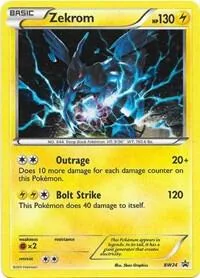 Zekrom #BW24 Holofoil Pokémon card from Black and White Promos