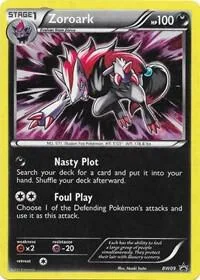 Zoroark #BW09 Holofoil Pokémon card from Black and White Promos