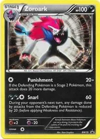 Zoroark #BW19 Holofoil Pokémon card from Black and White Promos