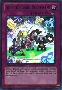 And the Band Played On PRIO-ENDE2 Yu-Gi-Oh card from Primal Origin