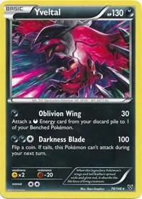 Yveltal - 78/146 Cracked Ice Holo #078/146 Holofoil Pokémon card from Deck Exclusives