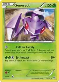 Genesect - 10/101 BW Plasma Blast #010/101 Holofoil Pokémon card from Deck Exclusives