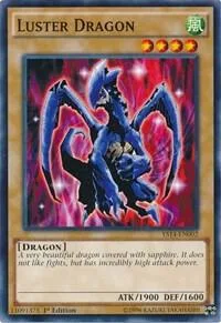 Luster Dragon YS14-EN002 Yu-Gi-Oh card from Super Starter: Space-Time Showdown