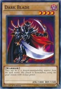 Dark Blade YS14-EN005 Yu-Gi-Oh card from Super Starter: Space-Time Showdown