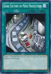 Dark Factory of Mass Production YS14-EN029 Yu-Gi-Oh card from Super Starter: Space-Time Showdown