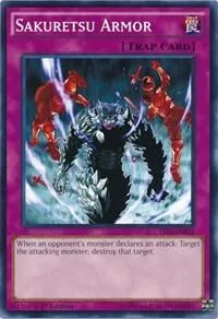 Sakuretsu Armor YS14-EN032 Yu-Gi-Oh card from Super Starter: Space-Time Showdown