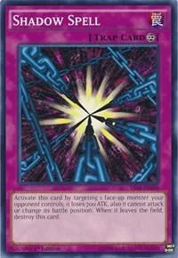 Shadow Spell YS14-EN035 Yu-Gi-Oh card from Super Starter: Space-Time Showdown
