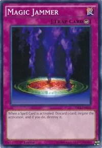 Magic Jammer YS14-EN039 Yu-Gi-Oh card from Super Starter: Space-Time Showdown