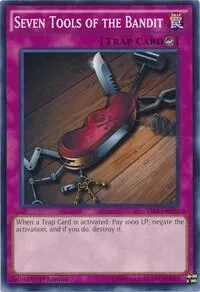 Seven Tools of the Bandit YS14-EN040 Yu-Gi-Oh card from Super Starter: Space-Time Showdown