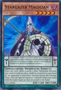 Stargazer Magician YS14-EN009 Yu-Gi-Oh card from Super Starter: Space-Time Showdown