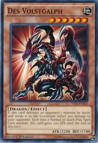 Des Volstgalph YS14-ENA02 Yu-Gi-Oh card from Super Starter: Space-Time Showdown Power-Up Pack