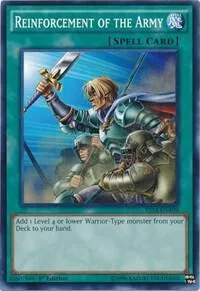Reinforcement of the Army YS14-ENA09 Yu-Gi-Oh card from Super Starter: Space-Time Showdown Power-Up Pack