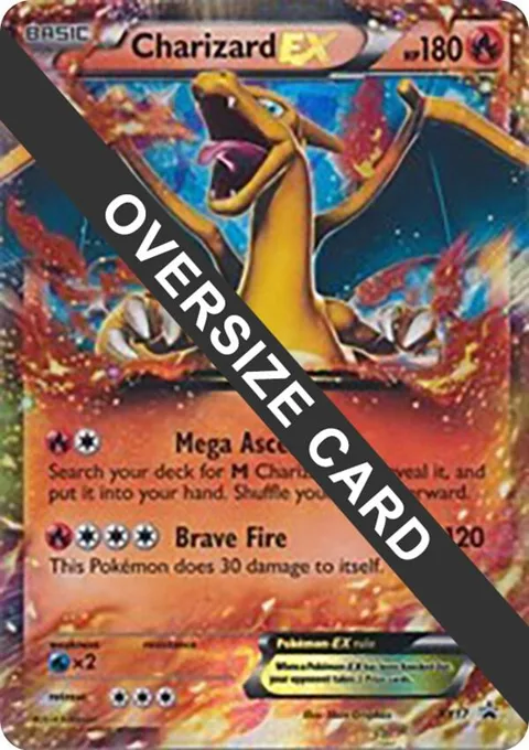 Charizard EX - XY17 XY Black Star Promos #XY17 Holofoil Pokémon card from Jumbo Cards
