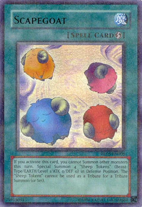 Scapegoat HL05-EN006 Yu-Gi-Oh card from Hobby League 5