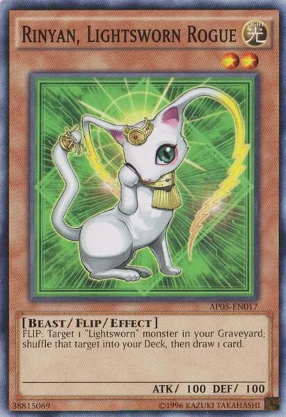 Rinyan, Lightsworn Rogue AP05-EN017 Yu-Gi-Oh card from Astral Pack 5