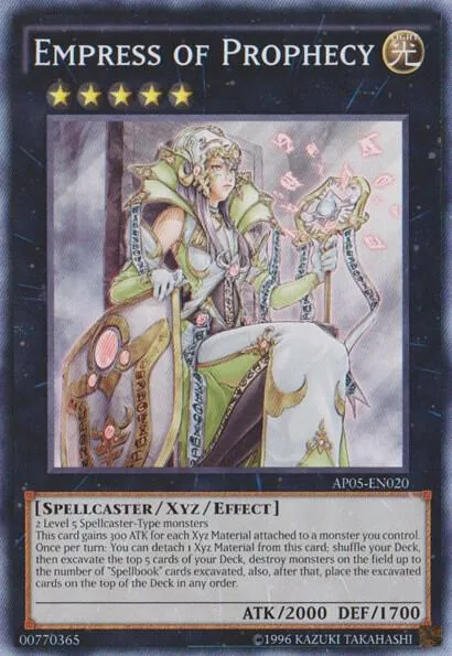 Empress of Prophecy AP05-EN020 Yu-Gi-Oh card from Astral Pack 5