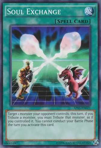 Soul Exchange AP05-EN021 Yu-Gi-Oh card from Astral Pack 5