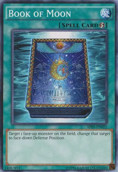 Book of Moon AP05-EN022 Yu-Gi-Oh card from Astral Pack 5
