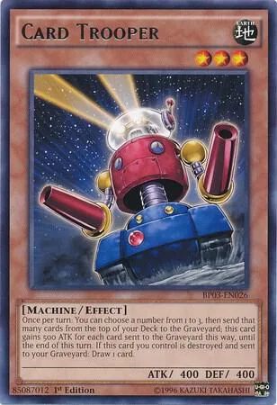 Card Trooper BP03-EN026 Yu-Gi-Oh card from Battle Pack 3: Monster League