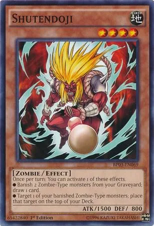 Shutendoji BP03-EN069 Yu-Gi-Oh card from Battle Pack 3: Monster League