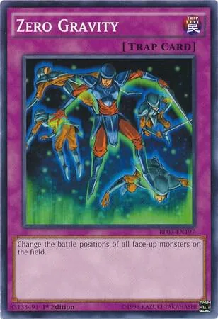 Zero Gravity BP03-EN197 Yu-Gi-Oh card from Battle Pack 3: Monster League