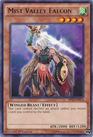Mist Valley Falcon BP03-EN074 Yu-Gi-Oh card from Battle Pack 3: Monster League