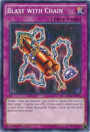 Blast with Chain BP03-EN194 Yu-Gi-Oh card from Battle Pack 3: Monster League