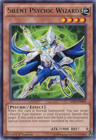 Silent Psychic Wizard BP03-EN084 Yu-Gi-Oh card from Battle Pack 3: Monster League