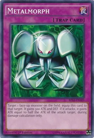 Metalmorph BP03-EN189 Yu-Gi-Oh card from Battle Pack 3: Monster League