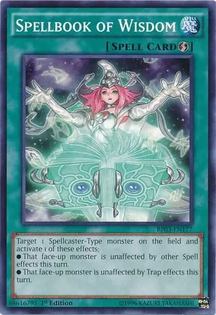 Spellbook of Wisdom BP03-EN177 Yu-Gi-Oh card from Battle Pack 3: Monster League