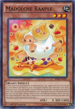 Madolche Baaple BP03-EN097 Yu-Gi-Oh card from Battle Pack 3: Monster League