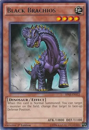 Black Brachios BP03-EN112 Yu-Gi-Oh card from Battle Pack 3: Monster League