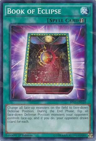 Book of Eclipse Shatterfoil BP03-EN159 Yu-Gi-Oh card from Battle Pack 3: Monster League