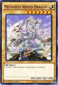 Metaphys Armed Dragon DUEA-EN003 Unlimited Yu-Gi-Oh card from Duelist Alliance