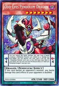Odd-Eyes Pendulum Dragon DUEA-EN004 Unlimited Yu-Gi-Oh card from Duelist Alliance