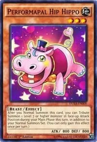 Performapal Hip Hippo DUEA-EN008 Yu-Gi-Oh card from Duelist Alliance